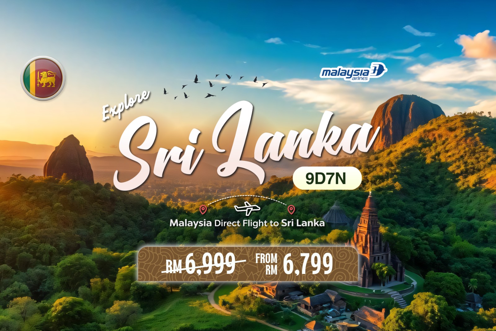 9D Srilanka Tour
