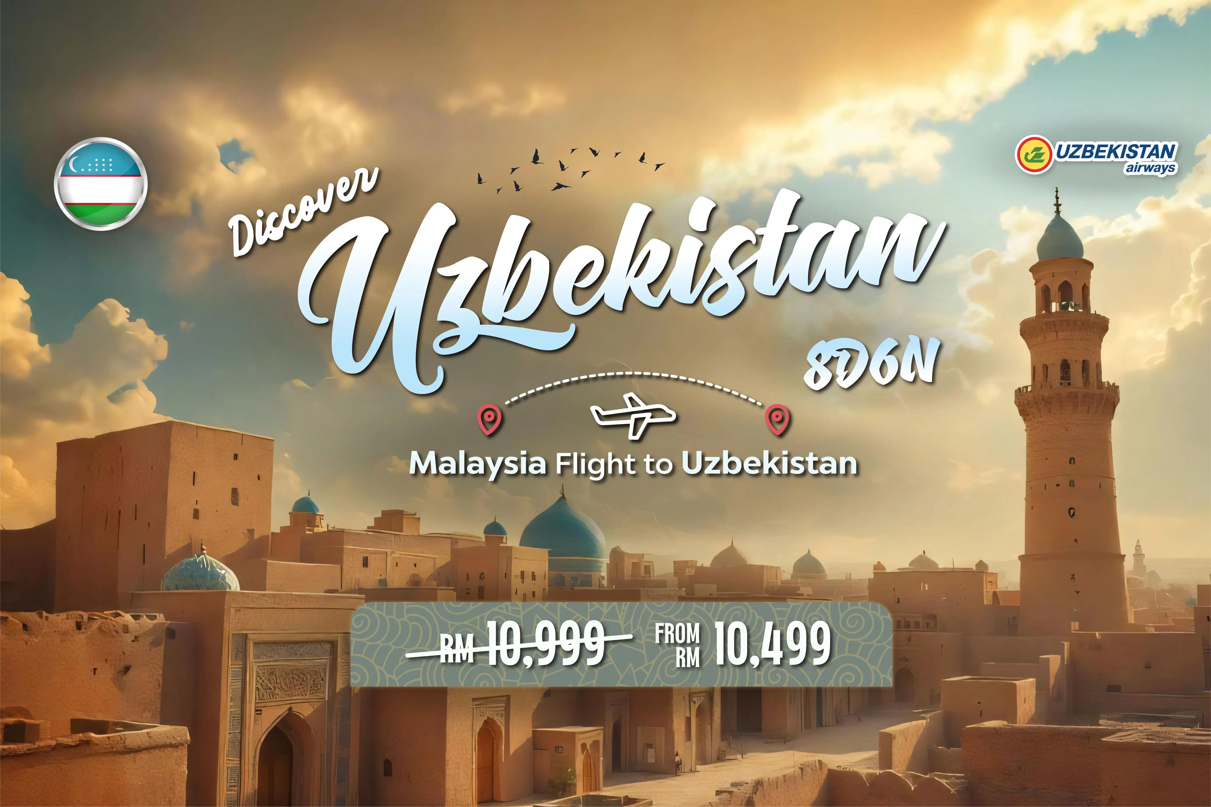 8D Uzbekistan Tour